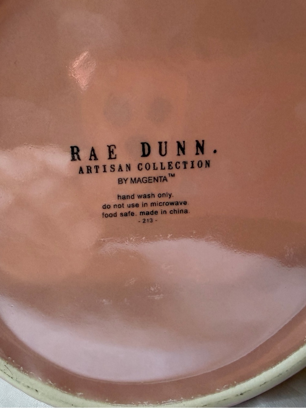 Rae Dunn Pink Iridescent Merry & Bright Canister Cookie Jar Christmas Decor - Picture 9 of 9